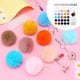 thumbnail image 3 of 195 discos acrílicos transparentes y anillos para llavero para manualidades, acrílico transparente 195pcs, 3 of 8