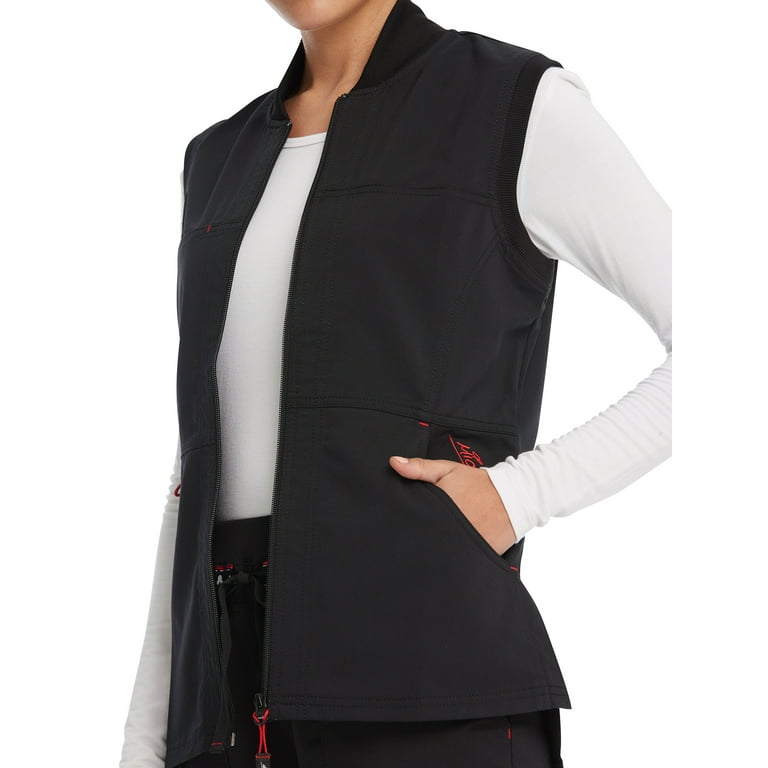 Scrubstar Women s Disney Zip Front Scrub Vest WD315A