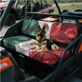 thumbnail image 3 of Binienty Mexican Flag UTV Seat Covers Compatible With Kawasaki Mule 300 3010 3020 4000 4010, Dog-proof Comfortable Heavy Duty UTV Seat Protector Cover Outdoor Accessories, 3 of 8