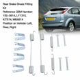 thumbnail image 3 of 105-0814, Rear Brake Shoes Fitting Kit Professional 12PCS Oxidation Resistant  for MK2 2004 To 2011, 3 of 7