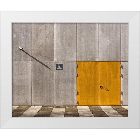 Buczkowski (Tomush), Tomasz 31x26 White Modern Wood Framed Museum Art Print Titled - Hidden room