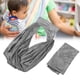 thumbnail image 1 of Portabebés, Suave, Mejora La Unión Del Bebé L Envoltura Elástica Para Niños Pequeños, Transpirable, Gris Para Exteriores, 1 of 7