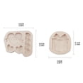 thumbnail image 2 of Valentine's Gift Love Gift Shape Silicone-Mold Cake Chocolate Fondant Mold Cake Decorating Tool, 2 of 15