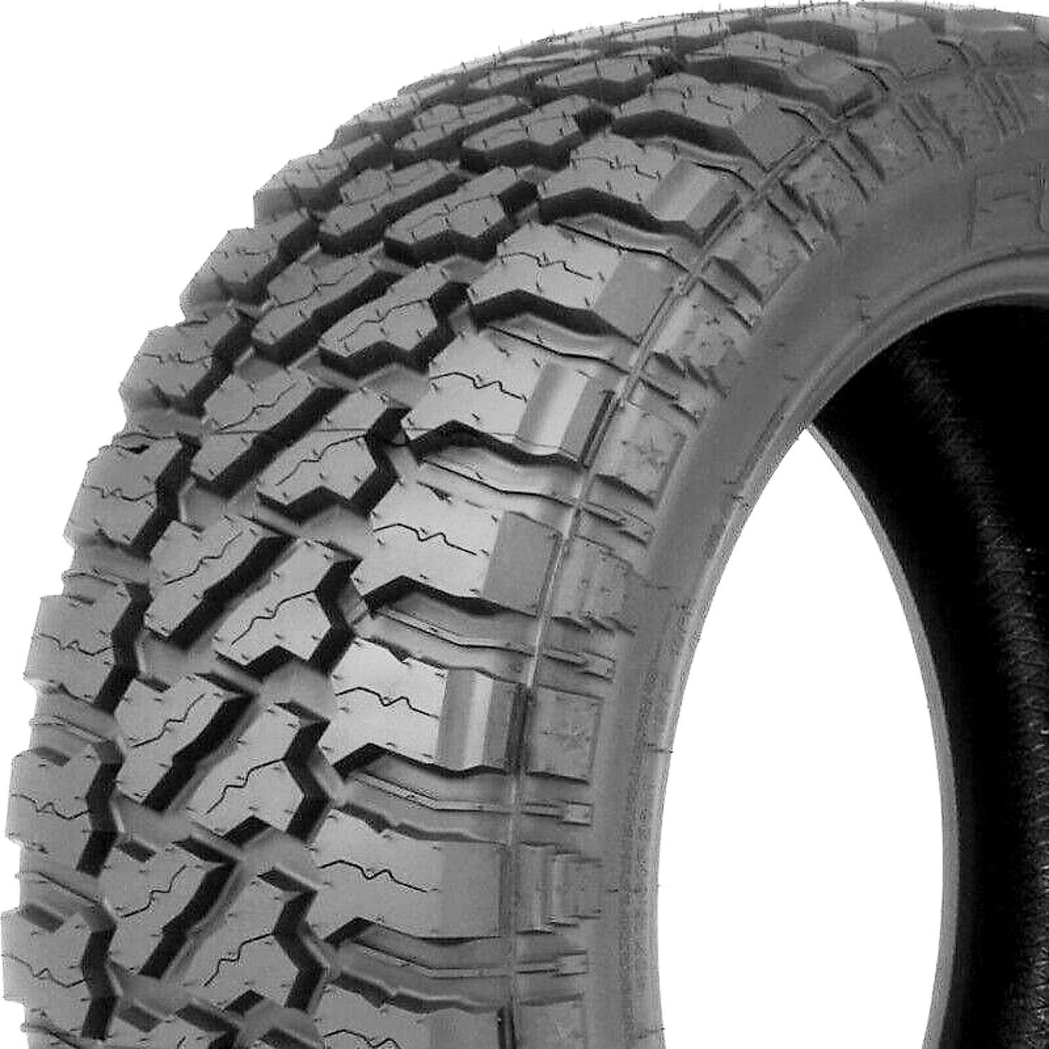Fury Country Hunter M/T 35X12.50R24 114Q E 10 Ply Mud All-Season Light Truck One Tire