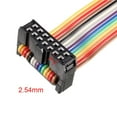 thumbnail image 3 of Cable de cinta plana arcoíris IDC 14P con conector D-type FC/FC, paso de 2.54mm, longitud de 1m, 3 of 5