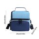 thumbnail image 3 of Bolsa para El Almuerzo, Lonchera Térmica, Lonchera Impermeable, Bolsa Térmica Congelable con Correa Ajustable para El Hombro, Bolsa de Picnic Portátil Impermeable, 3 of 6