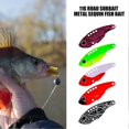 thumbnail image 2 of Fishing Spoon Lures & Baits Highly Visible Fishing Spoon for Fishing Equipment Attracting Fish, 2 of 5