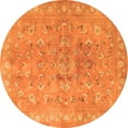 thumbnail image 1 of Ahgly Company Indoor Round Persian Orange Traditional Area Rugs, 6' Round, 1 of 1