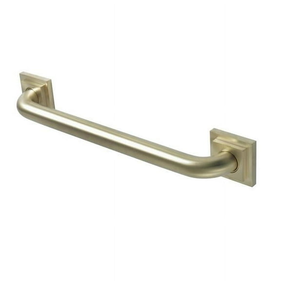 Kingston Brass  Claremont 16-Inch Decorative Grab Bar - Satin Brass