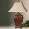 thumbnail image 1 of Uttermost Patala Lampe de Table en Rouge Foncé Crépité, 1 of 2