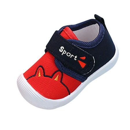

Baby Sneakers Unisex Cute Cartoon Children Boys Girls Non Slip Lightweight Toddler Walking Running School Children Shoes