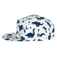 thumbnail image 3 of Balery Baseball Cap Flat Bill Hats for Men Adjustable Size for Running Workouts and Outdoor Activities All Seasons Dad Hat(Cute Cartoon Dinosaurs ), 3 of 9