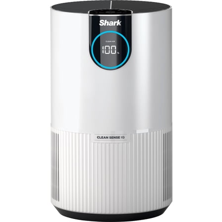 Open Box Shark HP102 500 sq ft HEPA Air Purifier, White