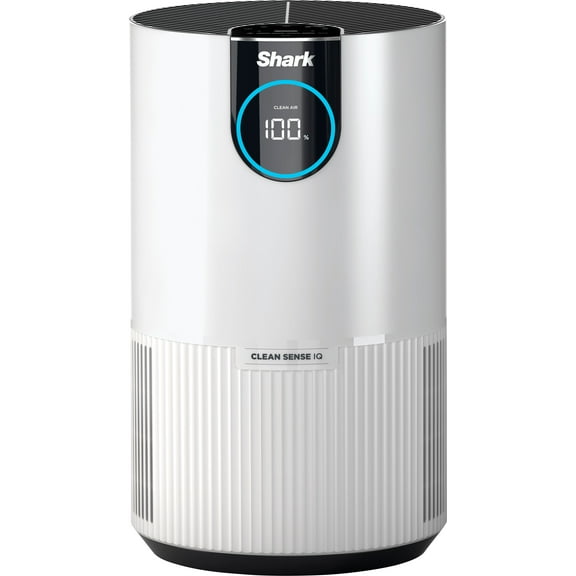 Open Box Shark HP102 500 sq ft HEPA Air Purifier, White