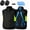 Black, variant on Dual Fan Air Conditioned Cooling Vest, Reflective Breathable Sleeveless Cooling Jacket, Portable Heat Relief Vest for Construction Fishing Gardening Outdoor Activities