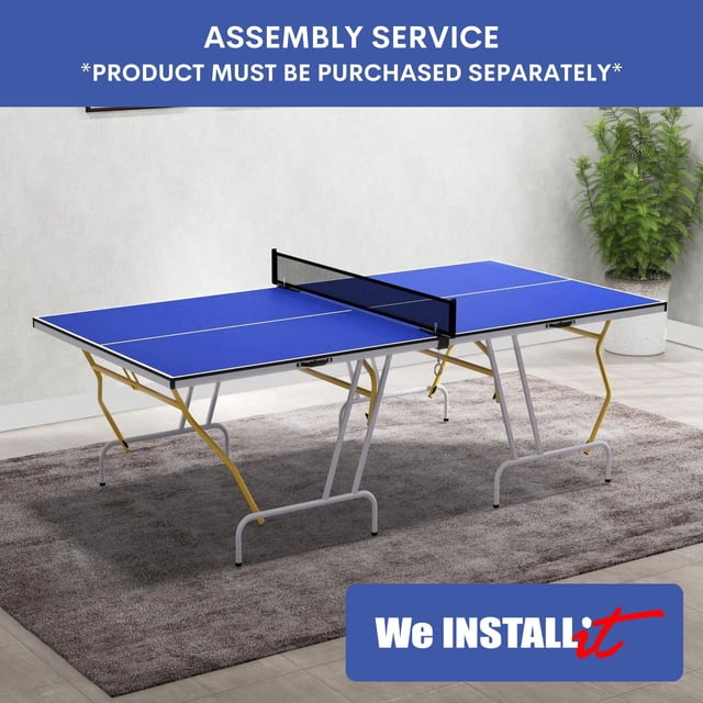 Home Installation Service - Ping Pong and Table Tennis Assembly