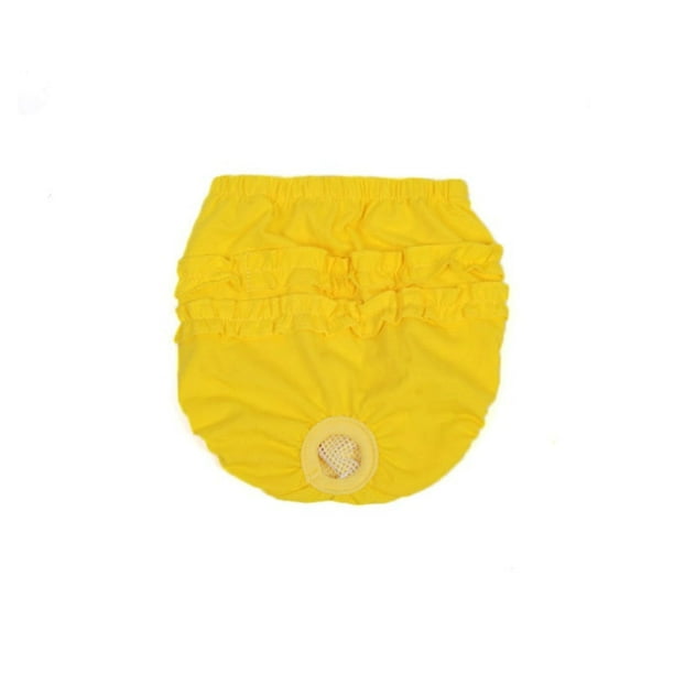 Pañales tipo calzón para perras | Ropa interior fisiológica lavable, de alta absorción y antifugas, con tirantes ajustables, control de olores, reutilizable, colores surtidos, ajuste cómodo para uso