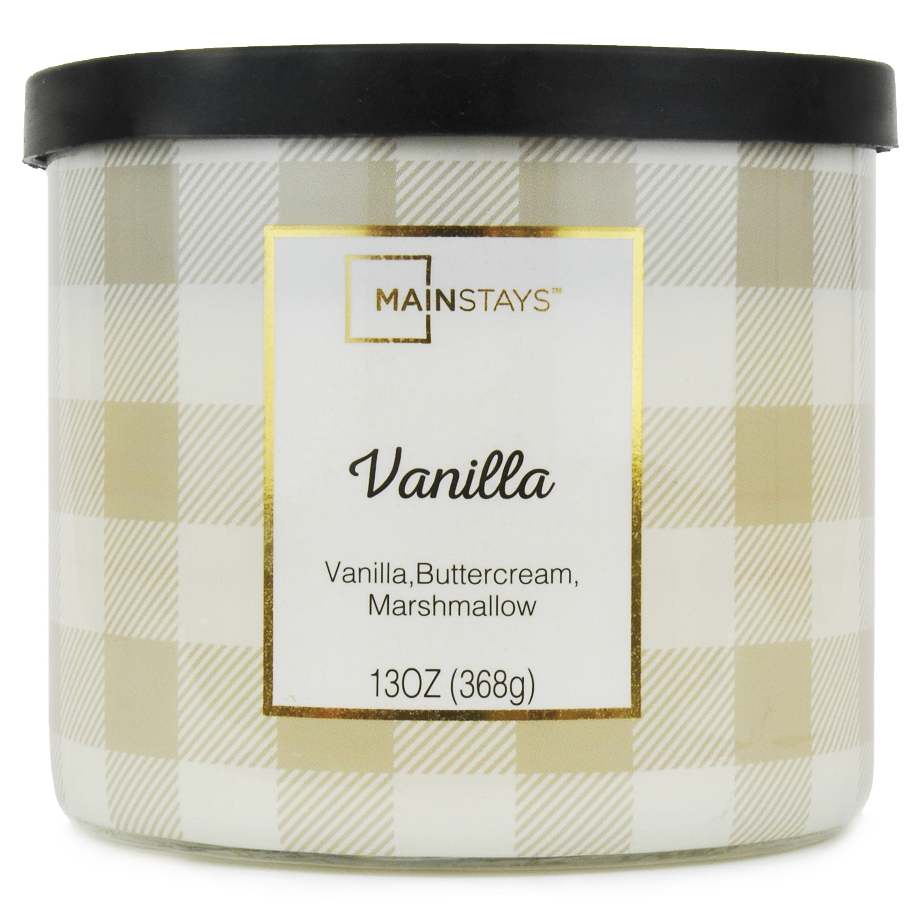 Mainstays Vanilla Fall Jar Candle, 13 oz