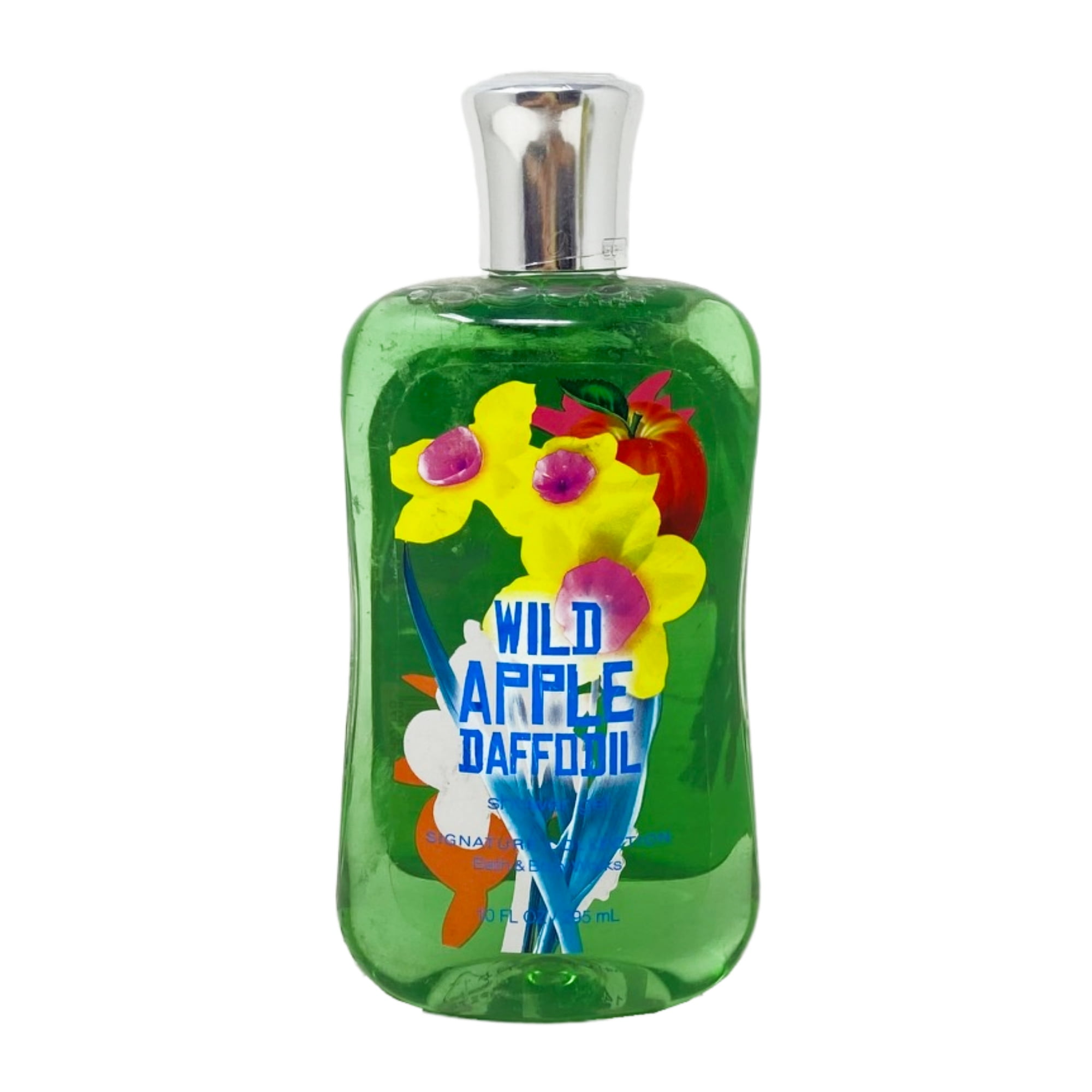 Bath and Body Works Wild Apple Daffodil Signature Collection Shower Gel 2 Piece Value Set - 10 fl oz / 295 mL each