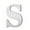 White, variant on Gold Mirror Letter A Wall Sticker - 3D Acrylic Alphabet Decal for Home Decor, Self-Adhesive Oversized Letter Sign for DIY Wall Art & Room Decoration