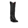 thumbnail image 2 of Dan Post Women's Women'S Polished Western Boot Snip Toe Black 9 M  US, 2 of 7