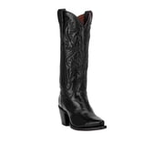 Dan Post Womens Women'S Polished Western Boot Snip Toe Black 7 M US