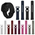 thumbnail image 2 of Adjustable Waterproof Silicone Replacement Wrist Watch Strap for Versa 3 Sense, 2 of 5