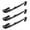 Black, variant on SafeTBoy Chevy S10 Blazer 1982-1994 Standard 2 Point Black Lap Bench Seat Belt Kit - 3 Belts