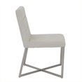 thumbnail image 2 of Eurostyle Tosca  Dining Chair in Gray and Stainless Steel, 2 of 4