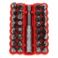 thumbnail image 1 of OULII 33Pcs Red Steel Screwdriver Bits with High Hardness for Repairing Electric Screwdrivers, 1 of 8