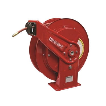 Reelcraft 4625 OLP Spring Return Hose Reel – 3/8" X 25' Hose, Series 4000, US Made