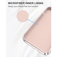 thumbnail image 5 of case for iPhone 14 Plus Case with Ring Holder Magnetic Kickstand, Slim Thin TPU [Soft Microfiber Lining] Anti-Scratch Matte Full-Body Shockproof Protective Phone Case for iPhone 14 Plus Pink, 5 of 12