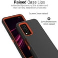 thumbnail image 5 of CoverON for Metro T-Mobile REVVL V+ 5G Case, Military Grade Heavy Duty Full Body Phone Cover - Black, 5 of 8