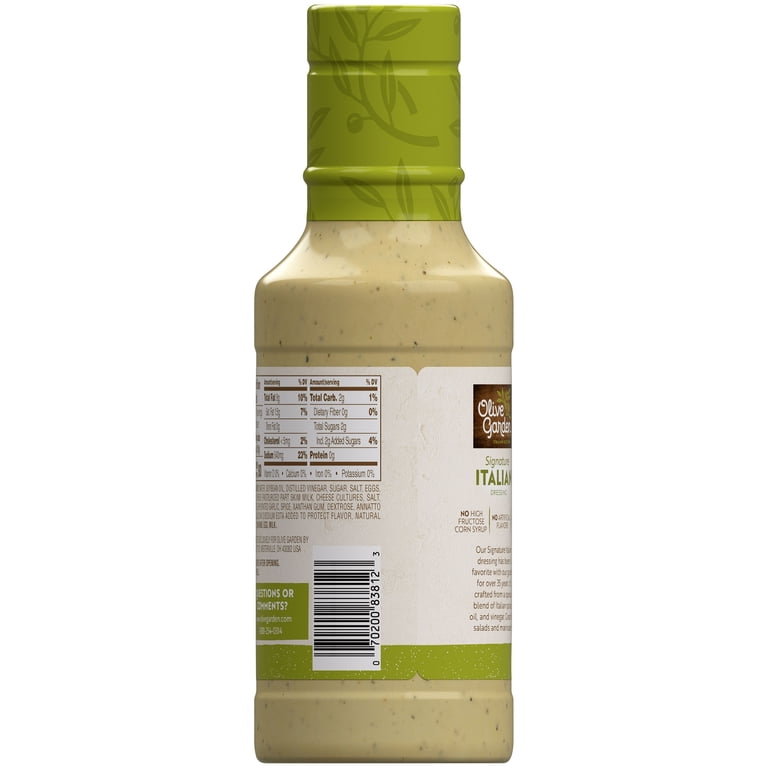 olive garden dressing ingredients Signature Italian Salad Dressing, 24 fl oz Olive GardenStyle Salad Dressing Ingredients: