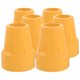 thumbnail image 1 of TEHAUX 6Ud Protectores De Goma Para Bastones De Caminata Con Antideslizante Amarillo, 1 of 8