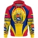 thumbnail image 3 of Sudadera con capucha con emblema nacional de Venezuela y bandera impresa en 3D, de moda, de manga larga, para hombre y mujer, para deportes callejeros y fitness, 3 of 4