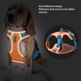 thumbnail image 3 of Arnés para perros ANGGREK Arnés de pecho reflectante y transpirable ajustable para exteriores, 3 of 8
