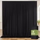 thumbnail image 1 of Cortinas de fondo NSSONBEN negras sin arrugas de 3 x 2 m para fiestas, 1 of 7