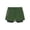 Army Green, variant on BRGZLK Men's Athletic Shorts with Compression Liner 5" Summer Solid Color Quick Dry Workout Shorts Anti Chafe Ultra Lightweight Elastic Waist Gym Shorts with Zipper Pocket Dark Gray L