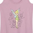 thumbnail image 3 of Tinker Bell - Tinker Bell Sketches - Ladies Racerback Tank, 3 of 5