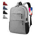 thumbnail image 1 of Set 3pzs, Estudiante Mochila, Impermeable Antirrobo ,con Puerto Usb, Adilier,ordenador Mochila Xtellar gris, 1 of 3