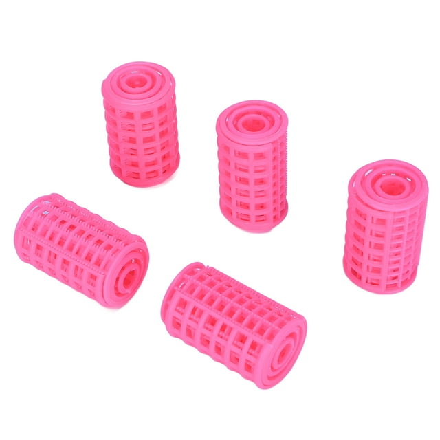 Hair Rollers, 5pcs Heatless Hair Curlers Natural Hair Roller Hold Tightly Radian For Fixing Hairstyle ANGGREK No