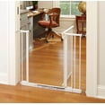 thumbnail image 3 of Todderloo by North States Easy Close 28 to 38.5 Inch Baby Pet Safety Gate, White, 3 of 6