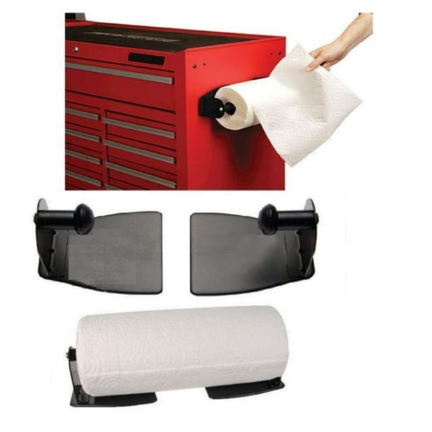 Paper Towel Holder Heavy Duty Steel with Backing That