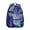 Blue-14, variant on Small Floral Print School Backpack Comfortable and Wear-Resistant Students’s Backpack with Bright Bloom and Blossom Design