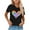 Black womens tops summer, variant on USSUMA Womens Summer Tops and Blouses Trendy Crewneck Rainbow Love Heart Print T-Shirts for Women Dressy Casual Short Sleeve Basic Cute Graphic Shirt Tunics Plus Beach