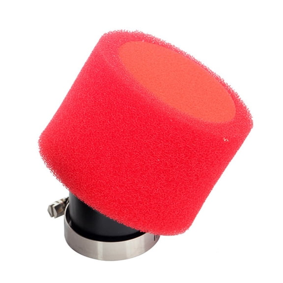 Reusable Washable Air Filter for Mikuni Molkt, Red Go Kart Part, Aluminum Carburetor, D343 Bike Foam, 28mm, 45mm