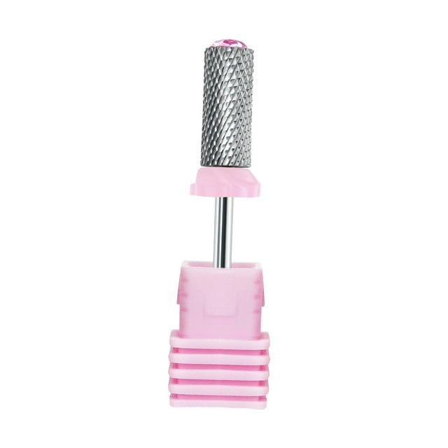 Broca para uñas Broca para remover cutículas para manicura Pedicura Herramienta Salón Uso en el hogar Rosa F jinwen Broca para uñas