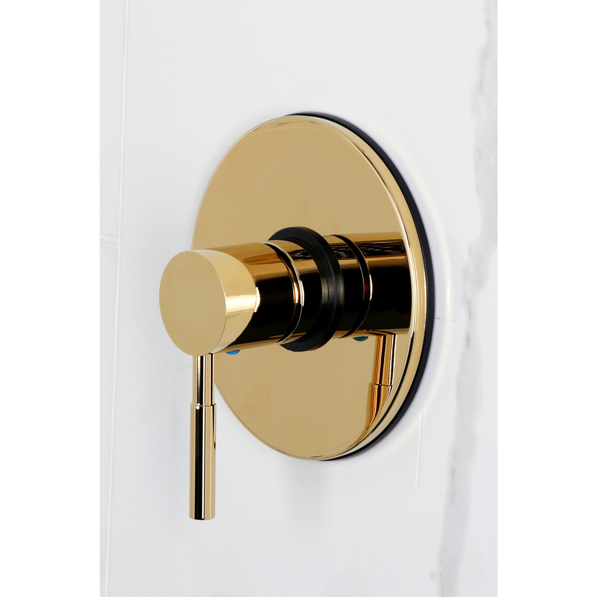 Kingston Brass KB6332DLTO Concord Single-Handle Pressure Balanced Tub Faucet in Polished Brass