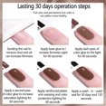 thumbnail image 5 of VOKY 6 Colors Dark Purple & Brown Gel Nail Polish Set, Fall Winter Soak Off UV LED Nail Gel Kit, 7.5ml Each, 28+ Days Long Lasting Manicure for Salon & Home, 5 of 6